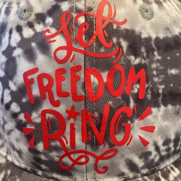 NWT handmade Let Freedom Ring hat - Picture 2 of 3